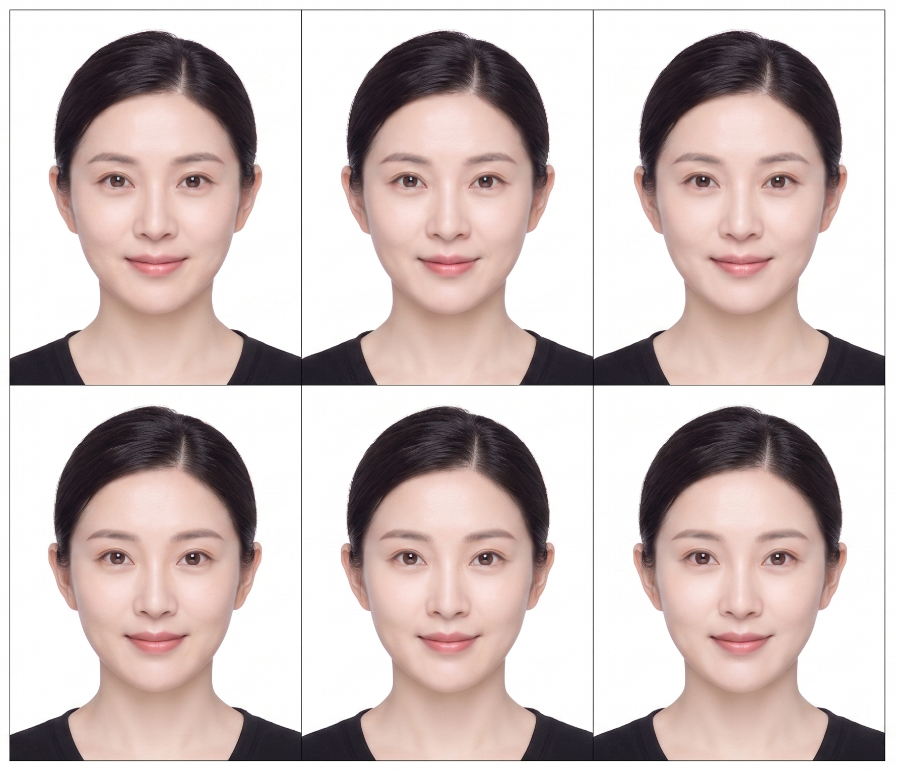 女人證件照
