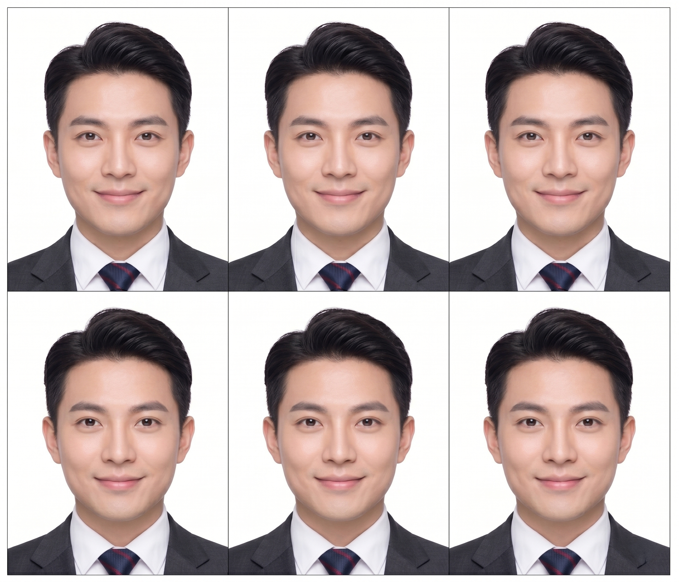 男人證件照